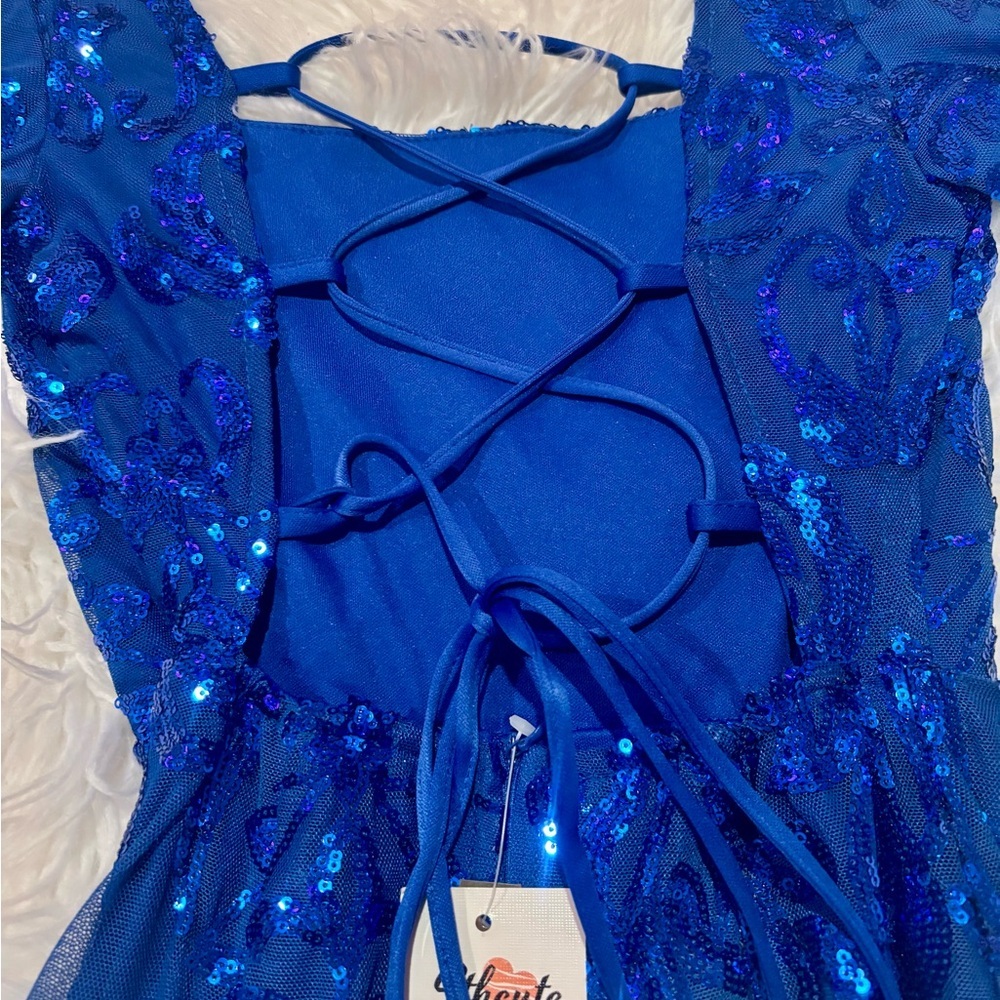 sthcute Blue Mini Dress - Picture 4 of 5